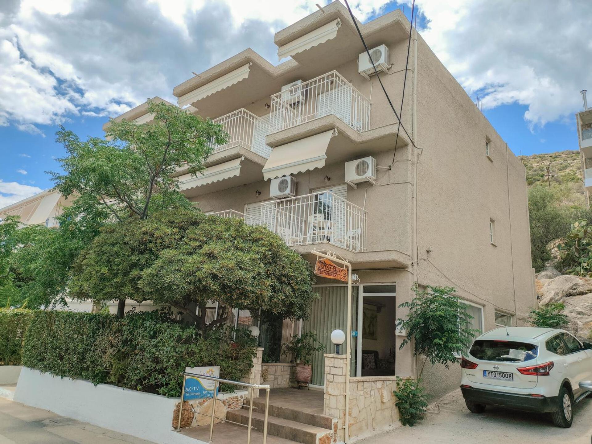 Akrotopi Apartments & Studios トロン エクステリア 写真